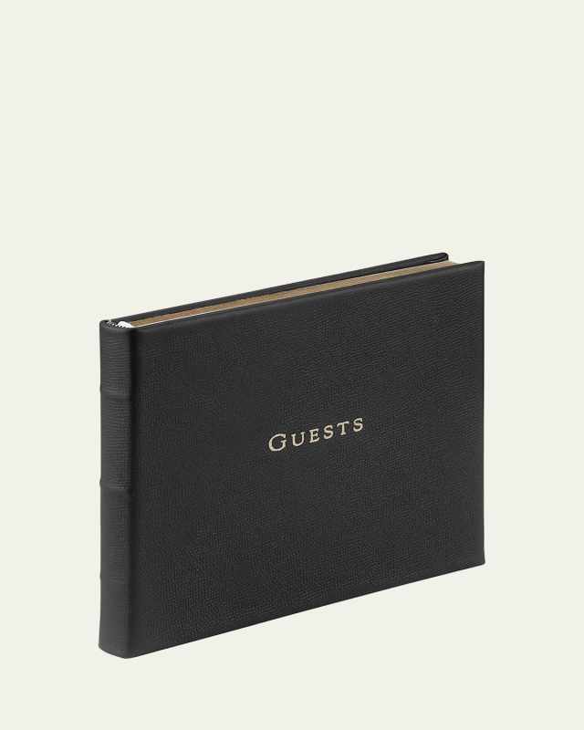 Leather Guest Book